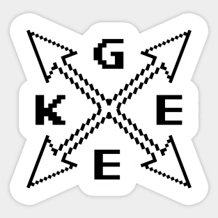 Geek Arrows Sticker